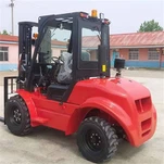 2.5 톤 2WD 거친 지형 디젤 지게차 판매